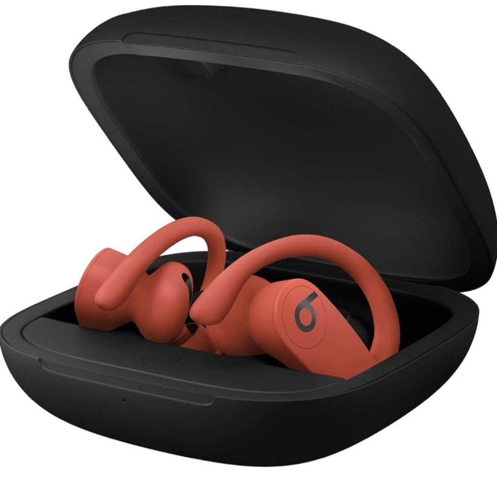 Wireless Earbuds in Black and Orange